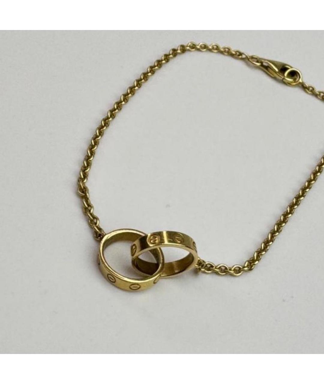 CARTIER Желтый браслет из желтого золота, фото 4