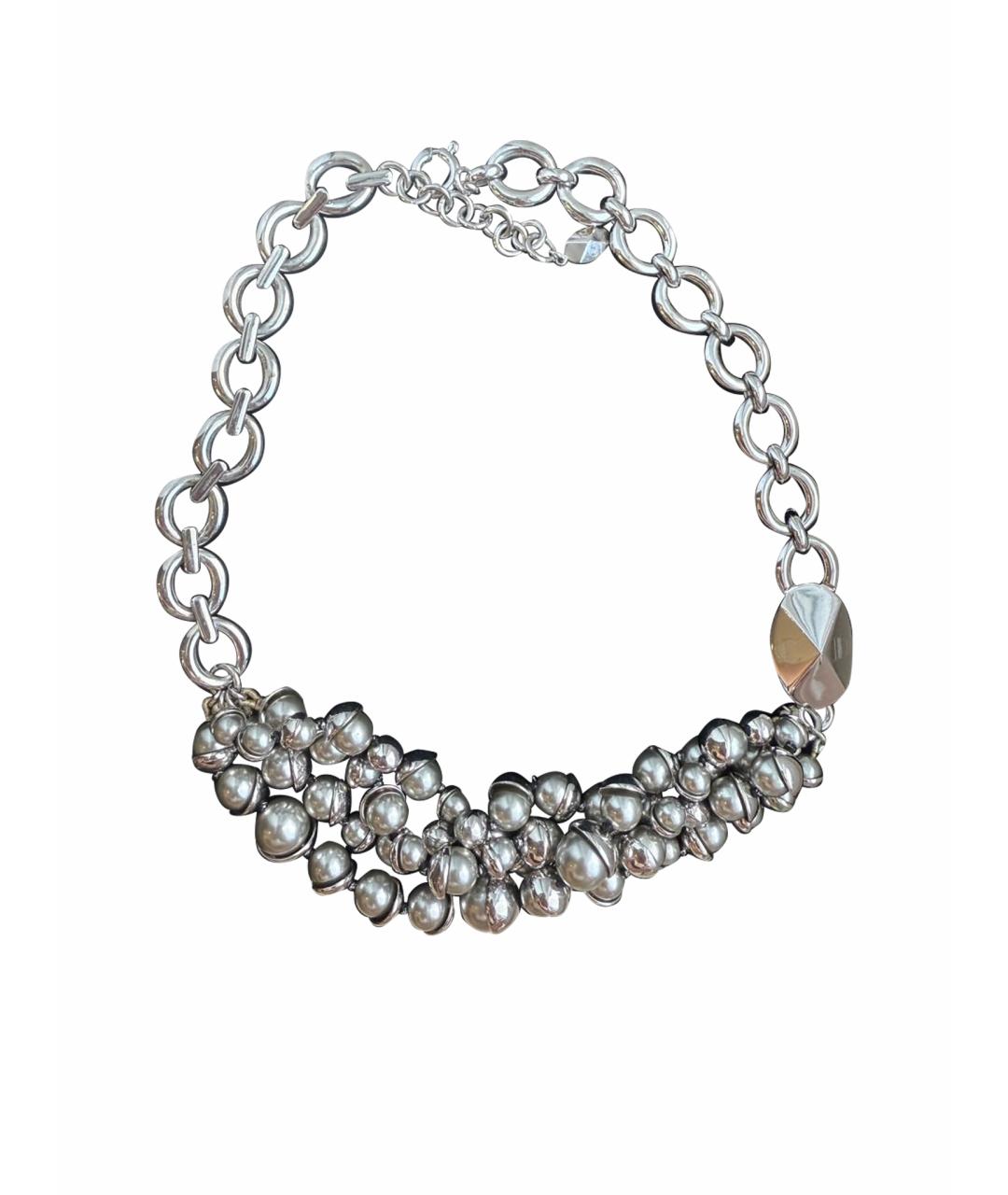 CHRISTIAN DIOR Серебряное колье, фото 1