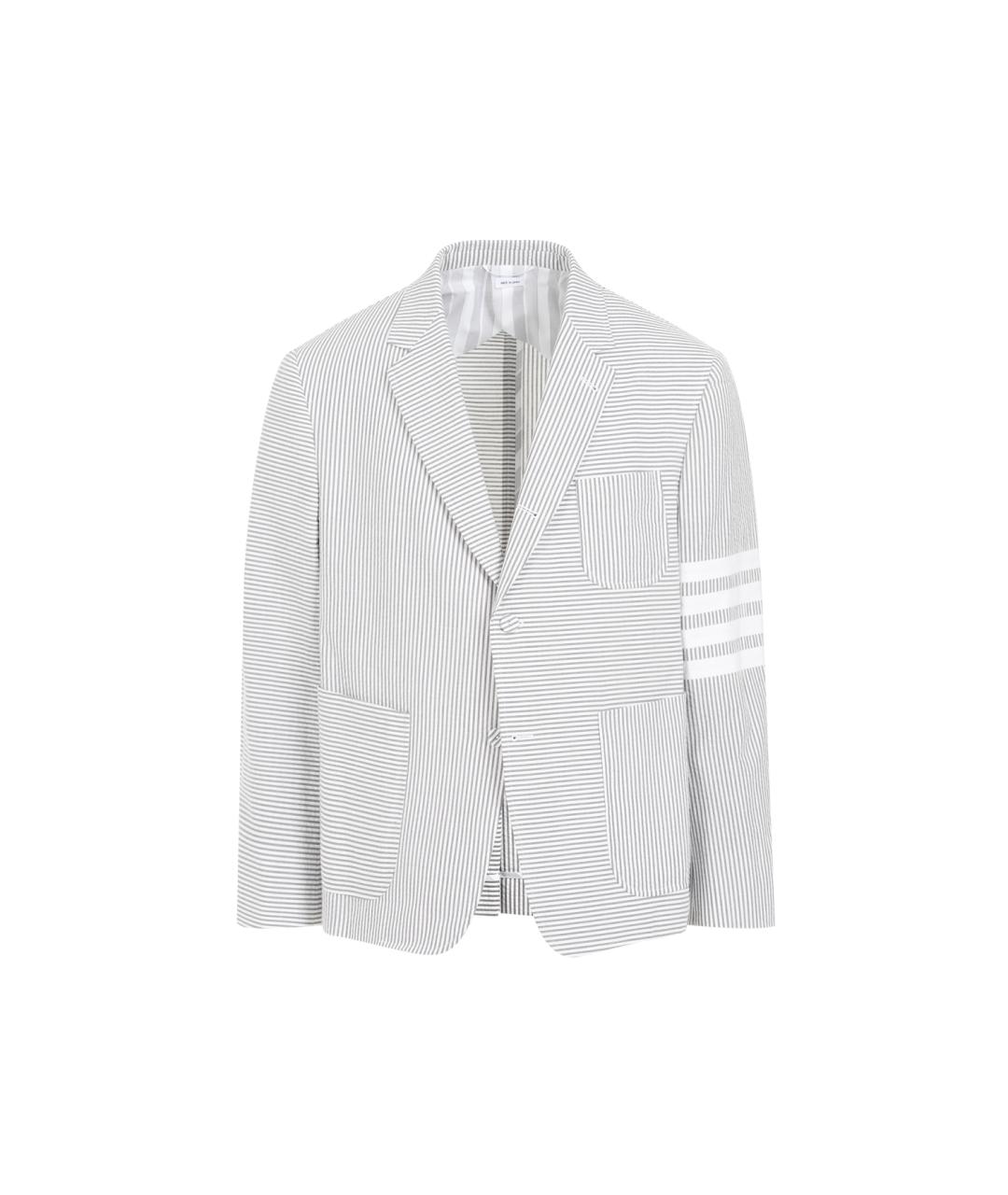 THOM BROWNE Серый пиджак, фото 1