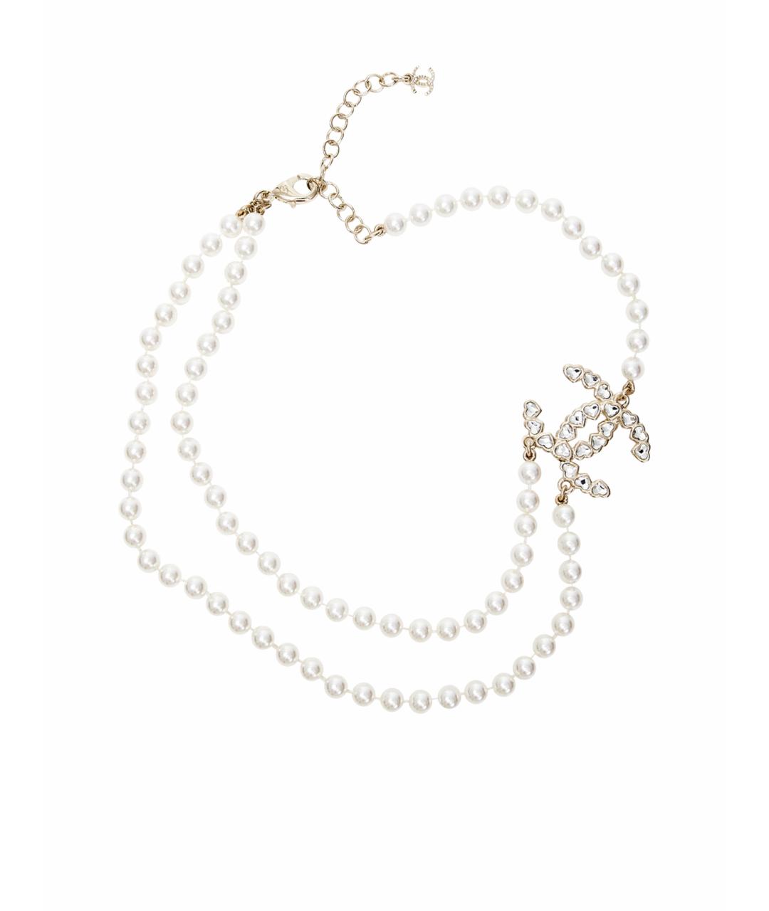 CHANEL Серебряное латунное колье, фото 1
