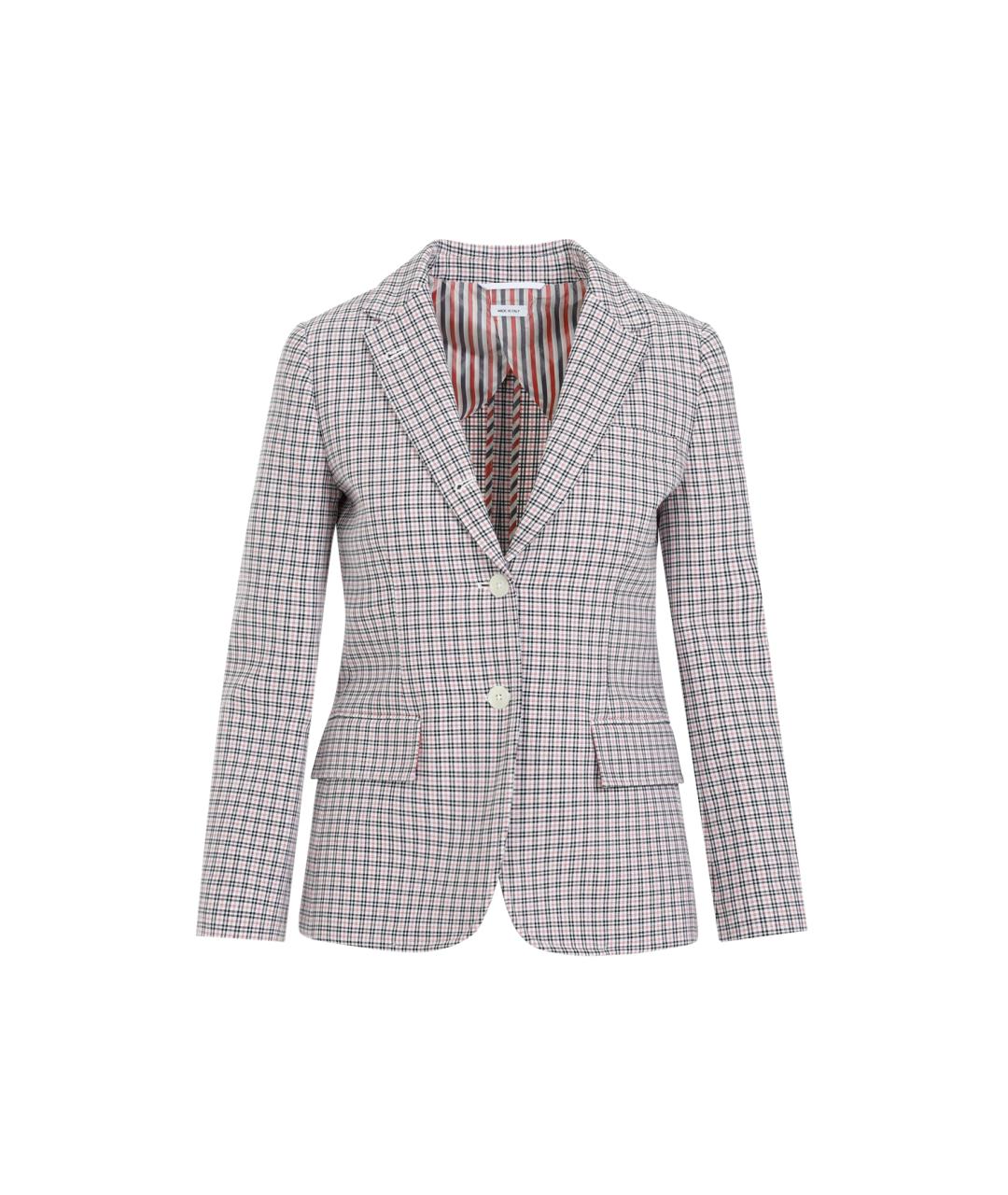 THOM BROWNE Мульти хлопковый жакет/пиджак, фото 1