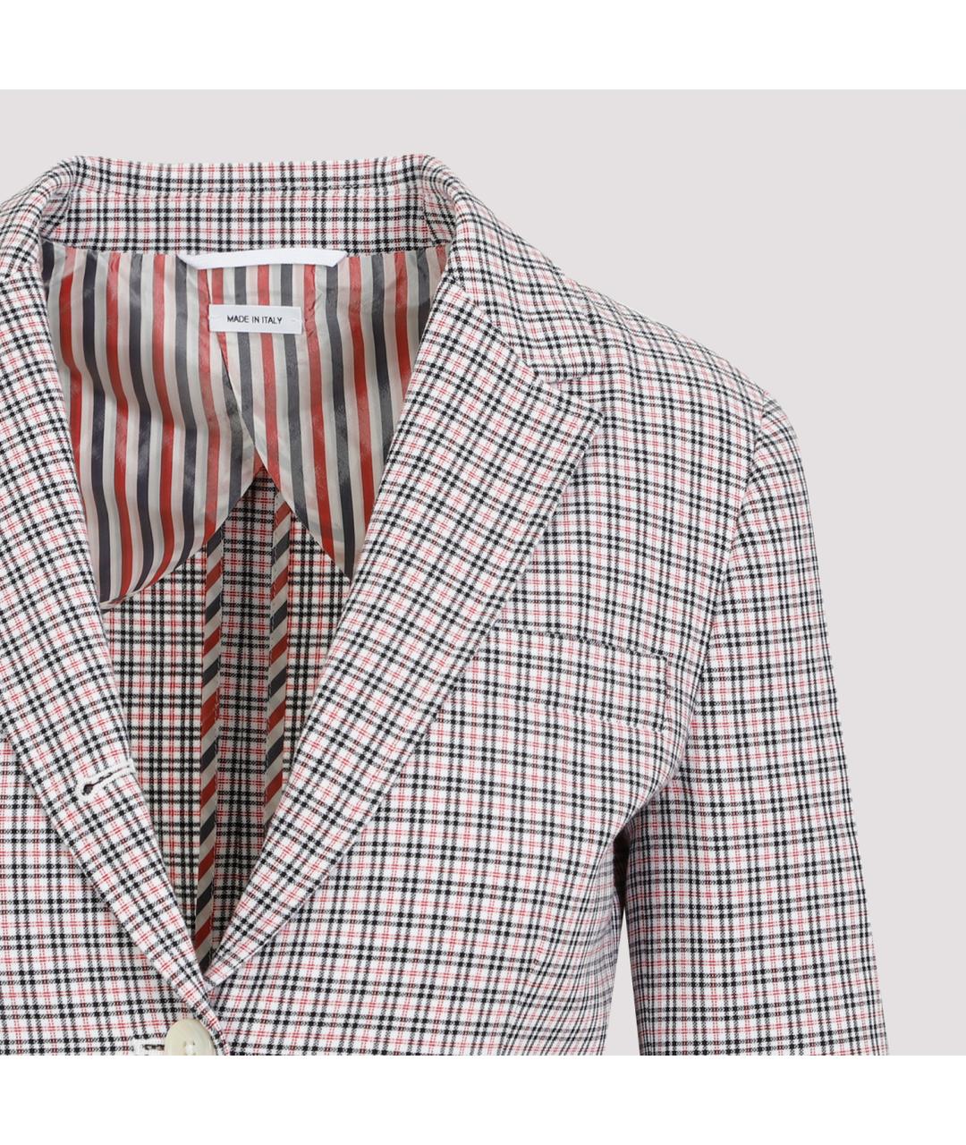 THOM BROWNE Мульти хлопковый жакет/пиджак, фото 5