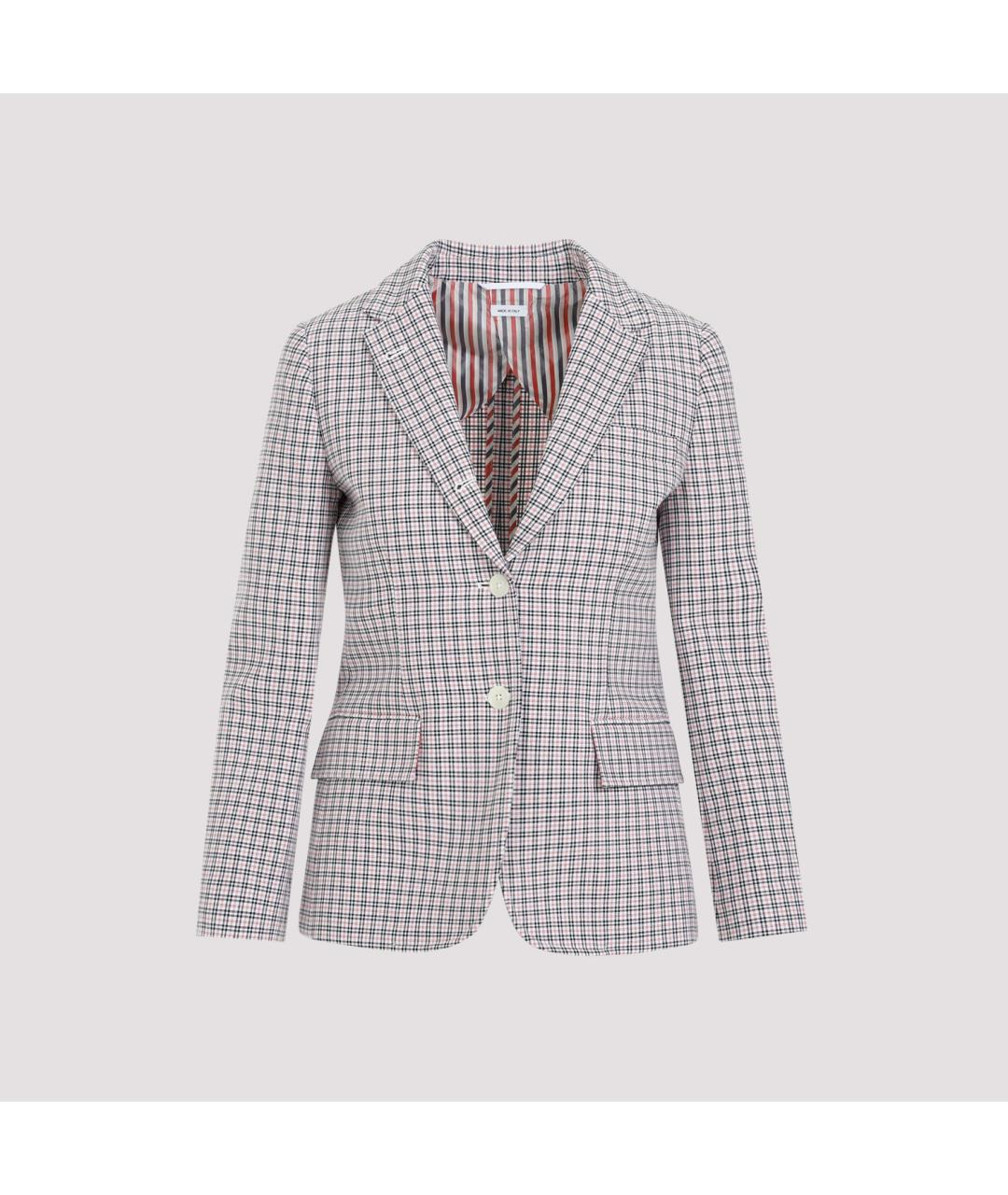 THOM BROWNE Мульти хлопковый жакет/пиджак, фото 2