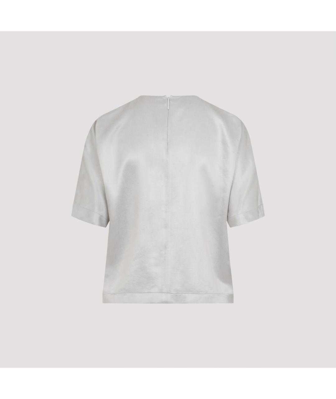 GIORGIO ARMANI Серая футболка, фото 2
