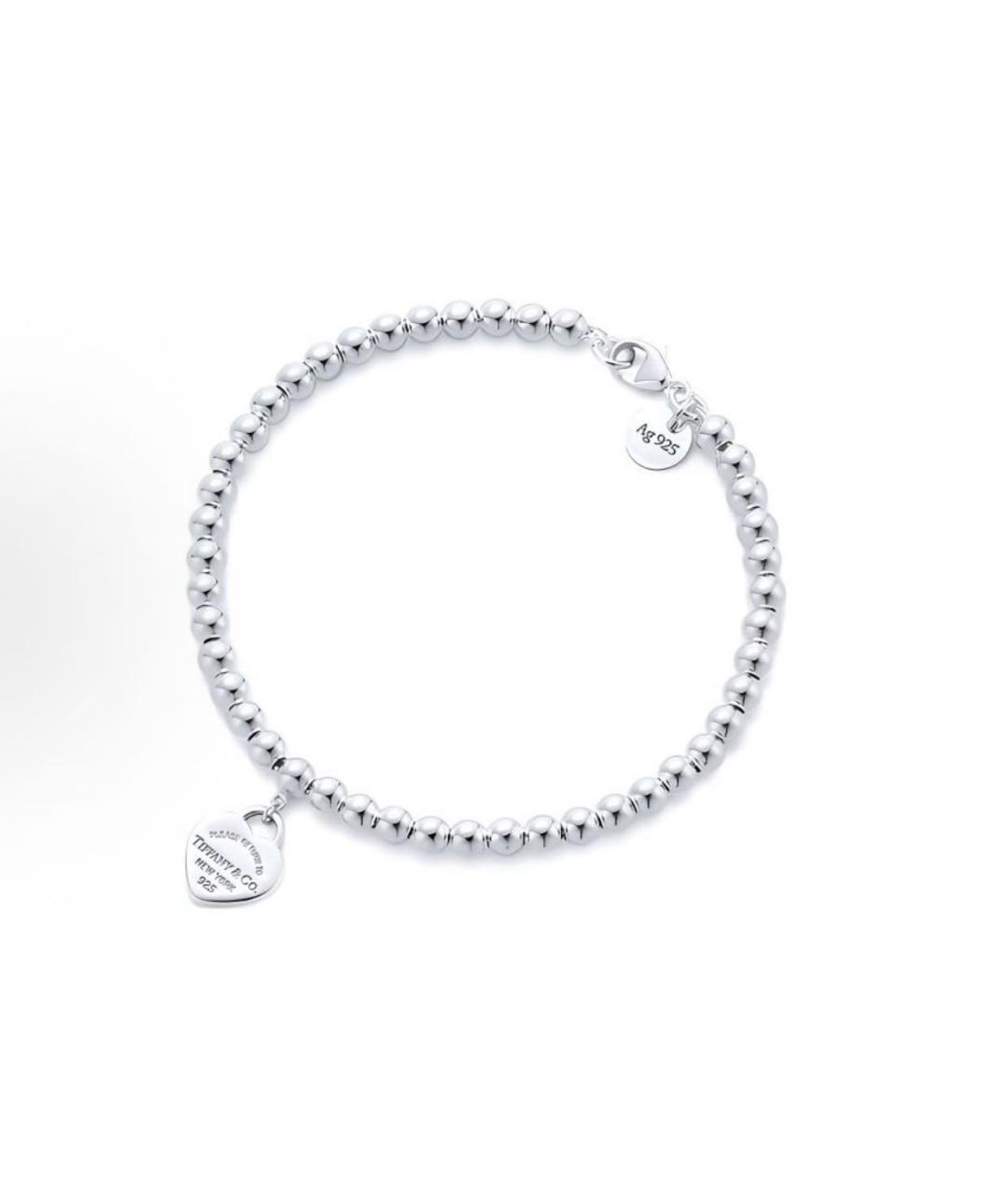 TIFFANY&CO Бирюзовый серебряный браслет, фото 3