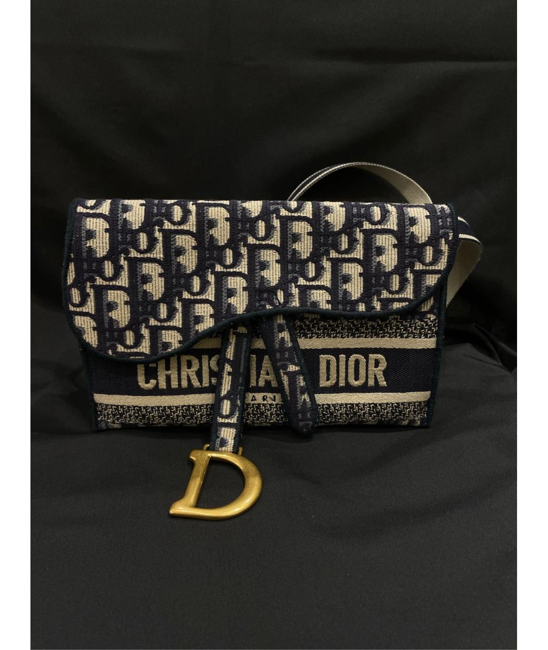CHRISTIAN DIOR Бежевая сумка через плечо, фото 4