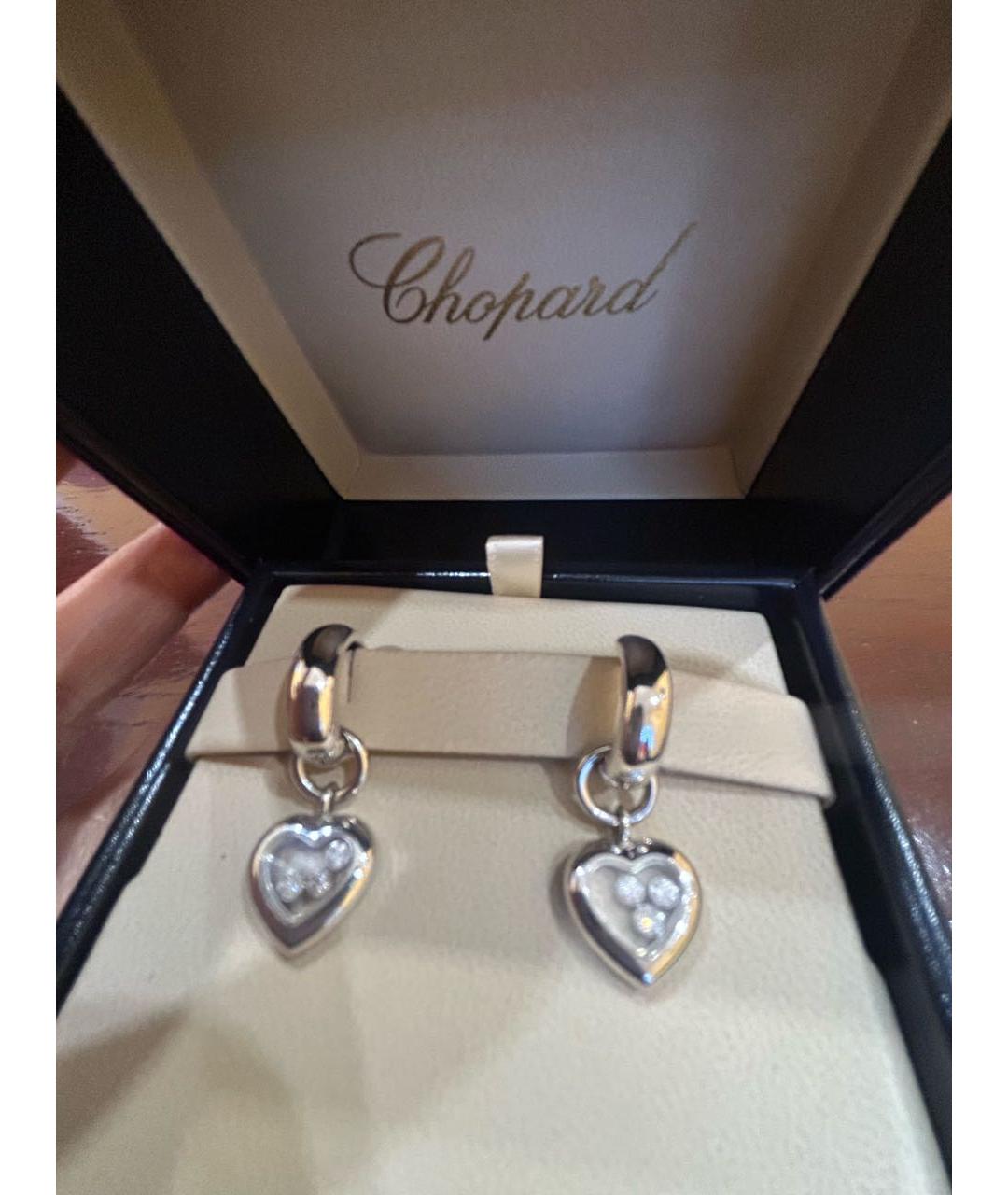 CHOPARD Серьги из белого золота, фото 5