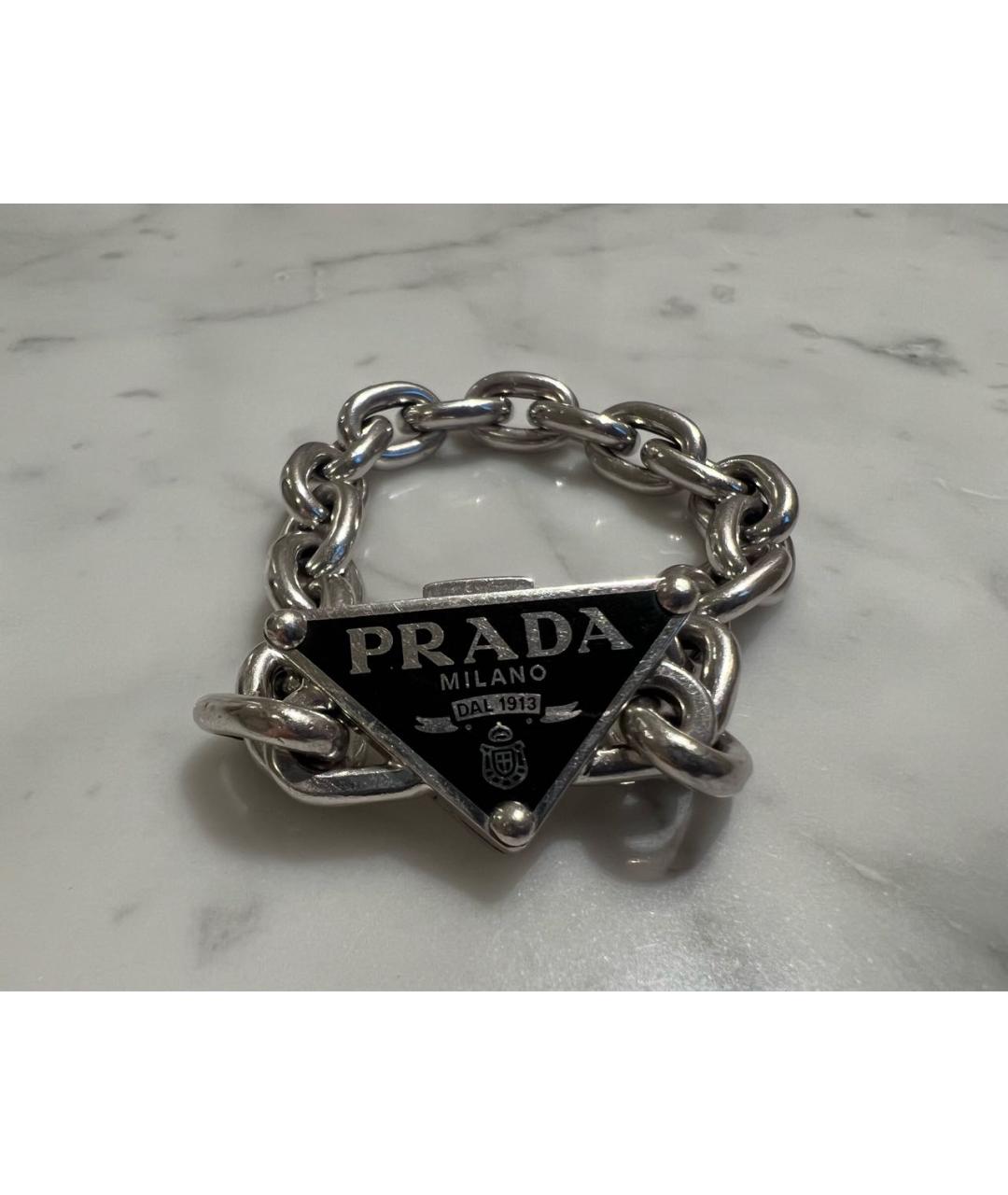PRADA Серебряный браслет, фото 3
