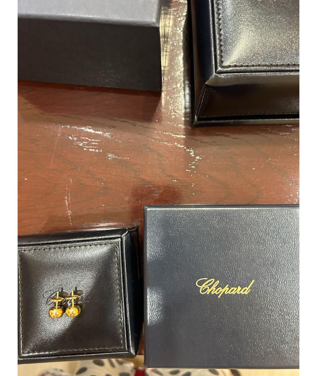CHOPARD Розовые серьги из розового золота, фото 3