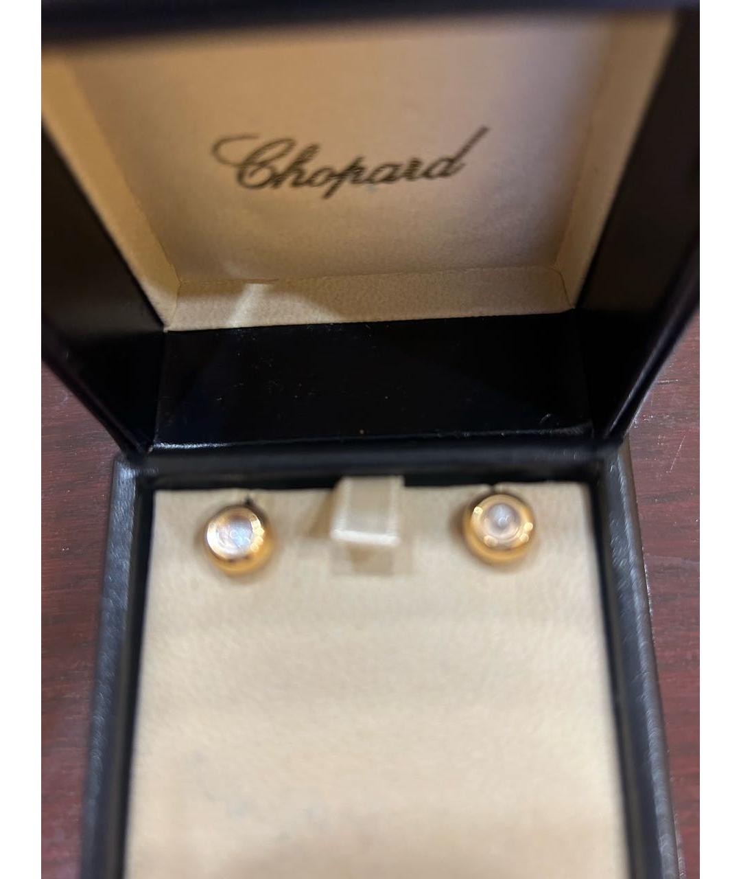 CHOPARD Розовые серьги из розового золота, фото 5