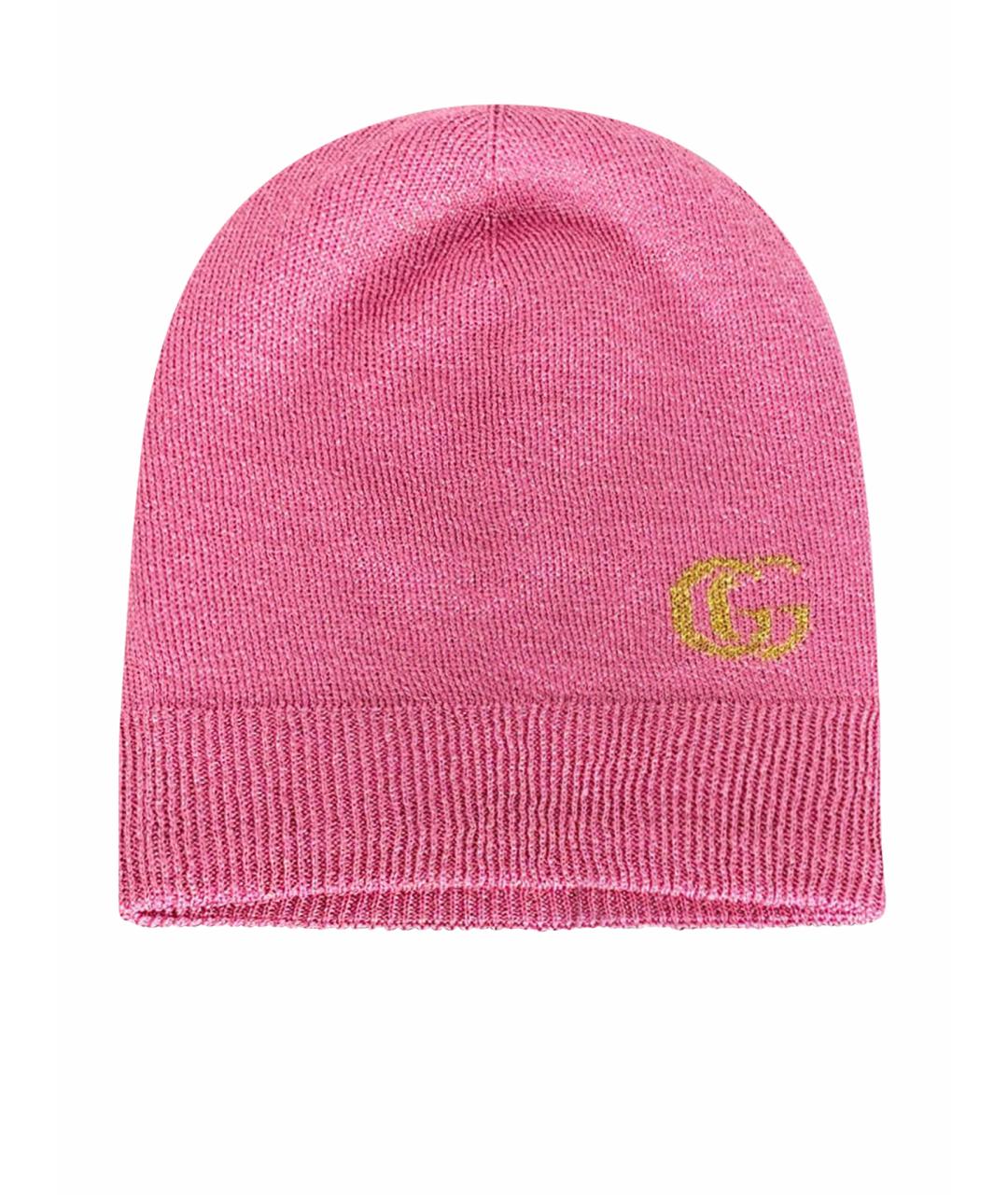 GUCCI Розовая шапка, фото 1