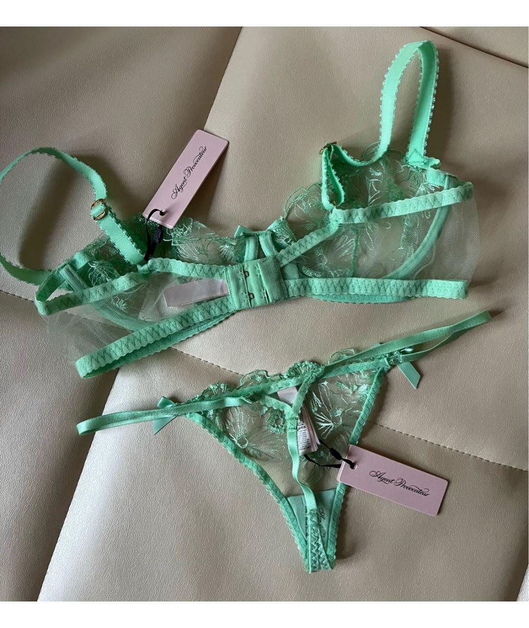 AGENT PROVOCATEUR Зеленый комплекты, фото 5