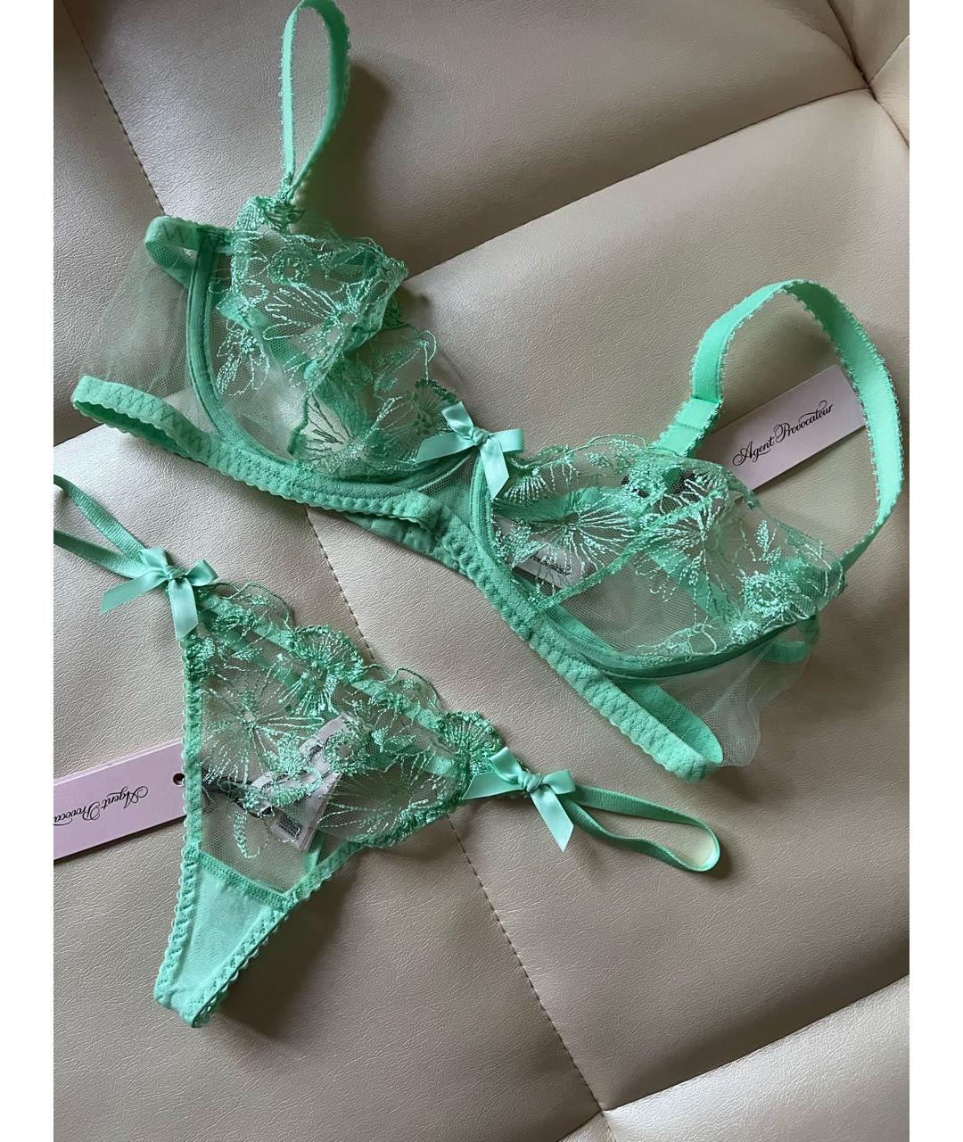 AGENT PROVOCATEUR Зеленый комплекты, фото 4