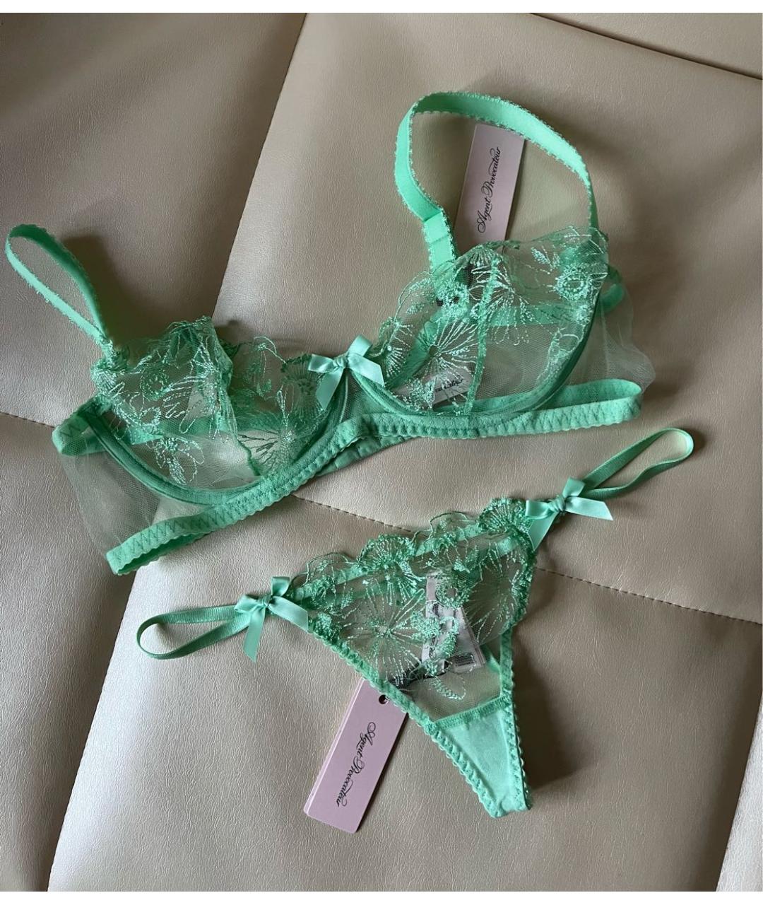 AGENT PROVOCATEUR Зеленый комплекты, фото 3