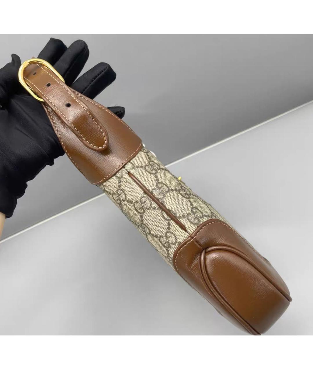 GUCCI Коричневая сумка через плечо, фото 4