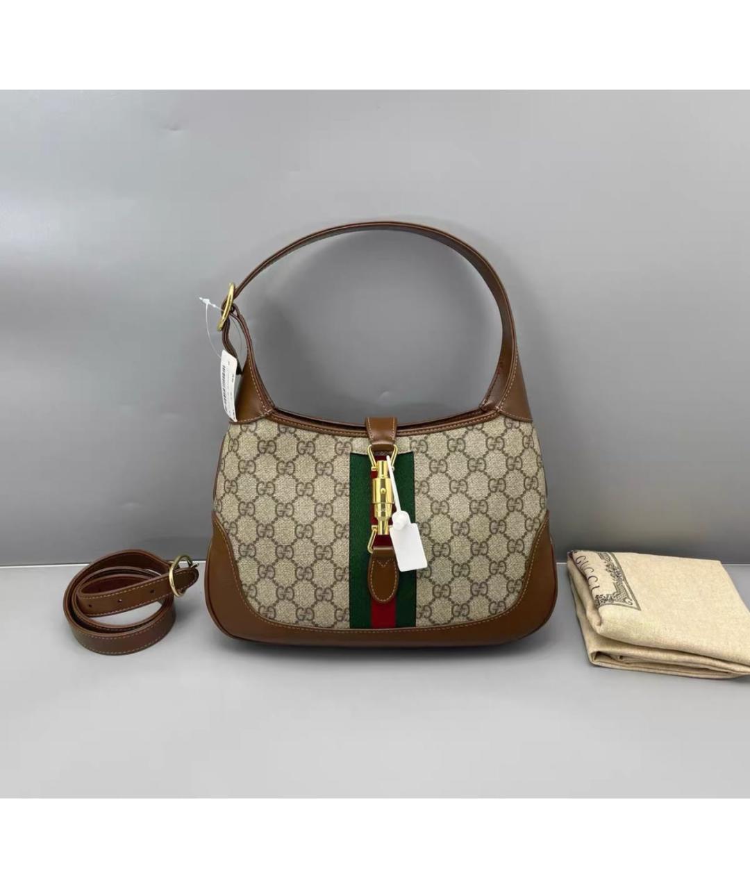 GUCCI Коричневая сумка через плечо, фото 2