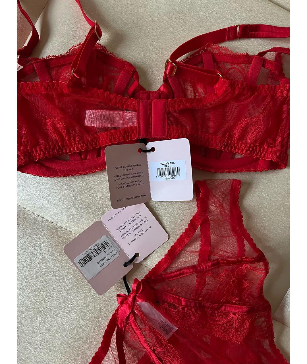 AGENT PROVOCATEUR Красный комплекты, фото 8