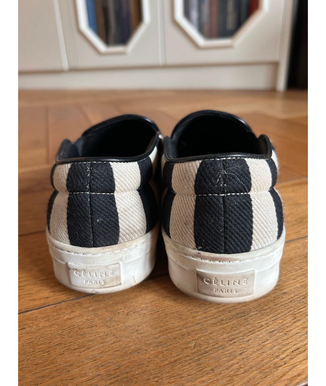 CELINE Текстильные слипоны, фото 4