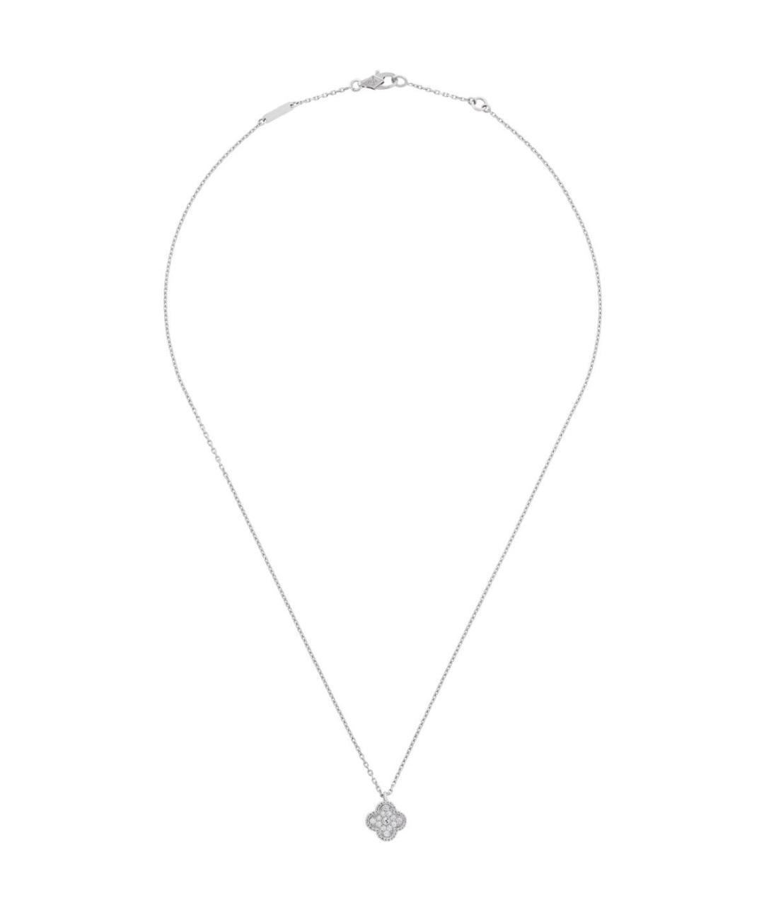 VAN CLEEF & ARPELS Серебряная подвеска из белого золота, фото 2