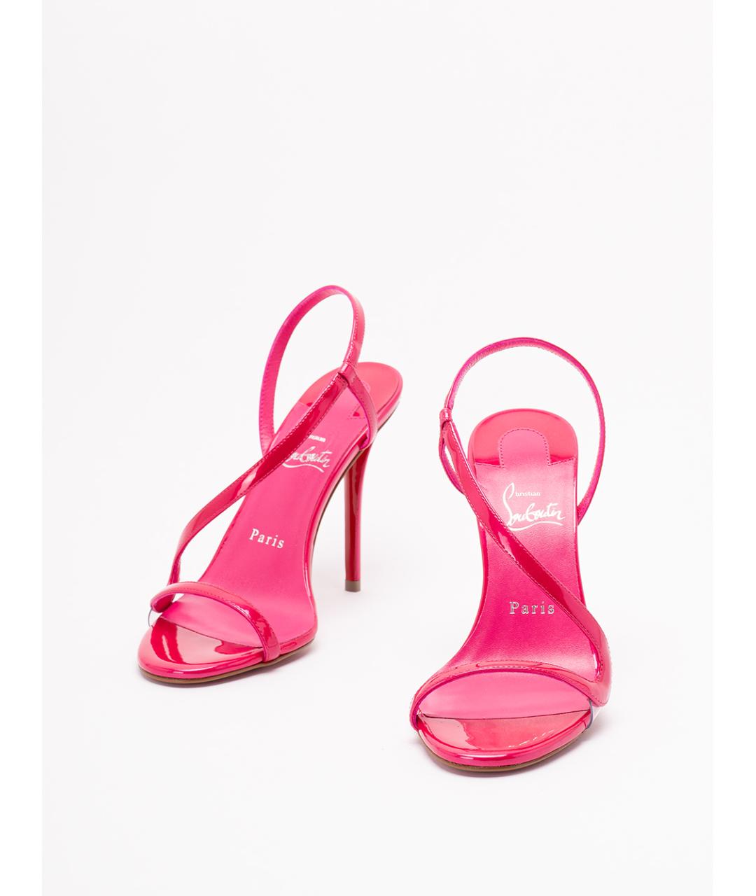 CHRISTIAN LOUBOUTIN Розовые сандалии, фото 2