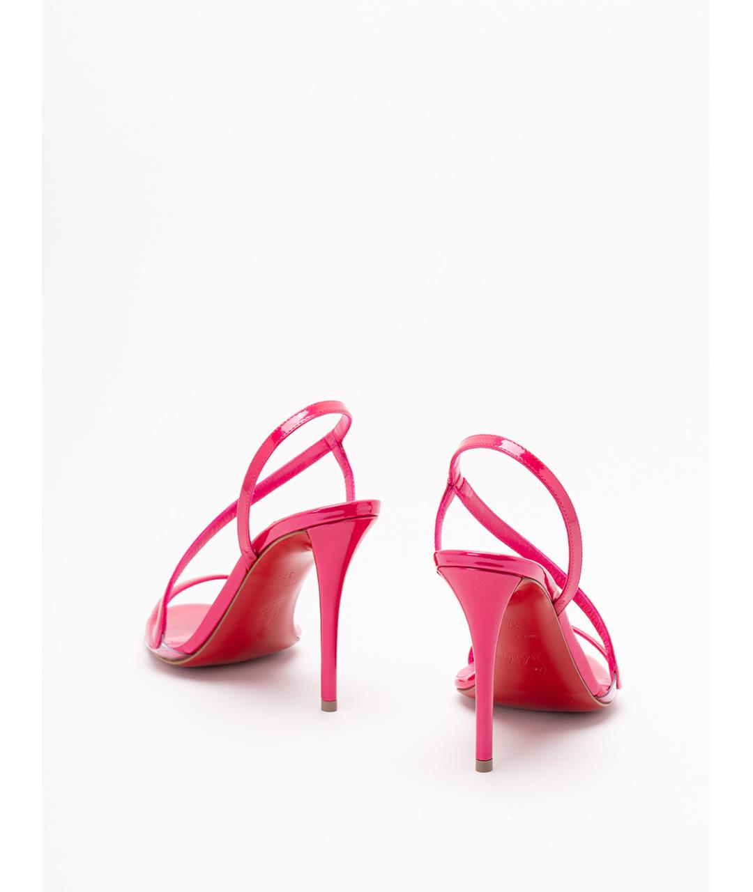 CHRISTIAN LOUBOUTIN Розовые сандалии, фото 3