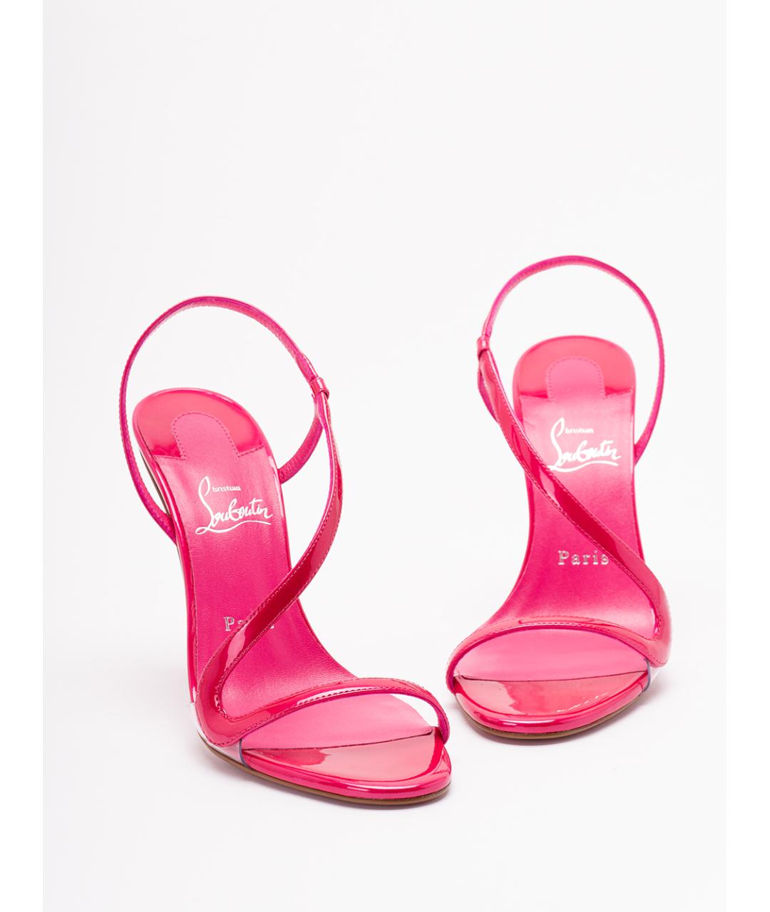 CHRISTIAN LOUBOUTIN Розовые сандалии, фото 5
