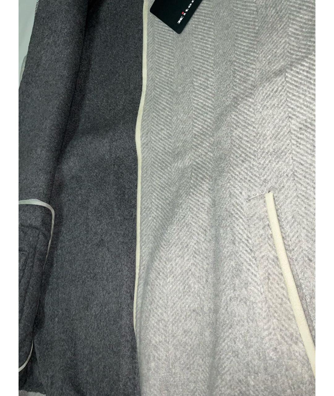 KITON Серая кашемировая куртка, фото 4