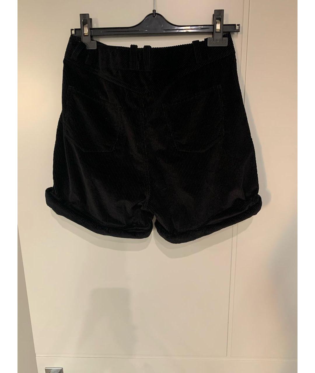 ALEXANDER WANG Черные кожаные шорты, фото 2