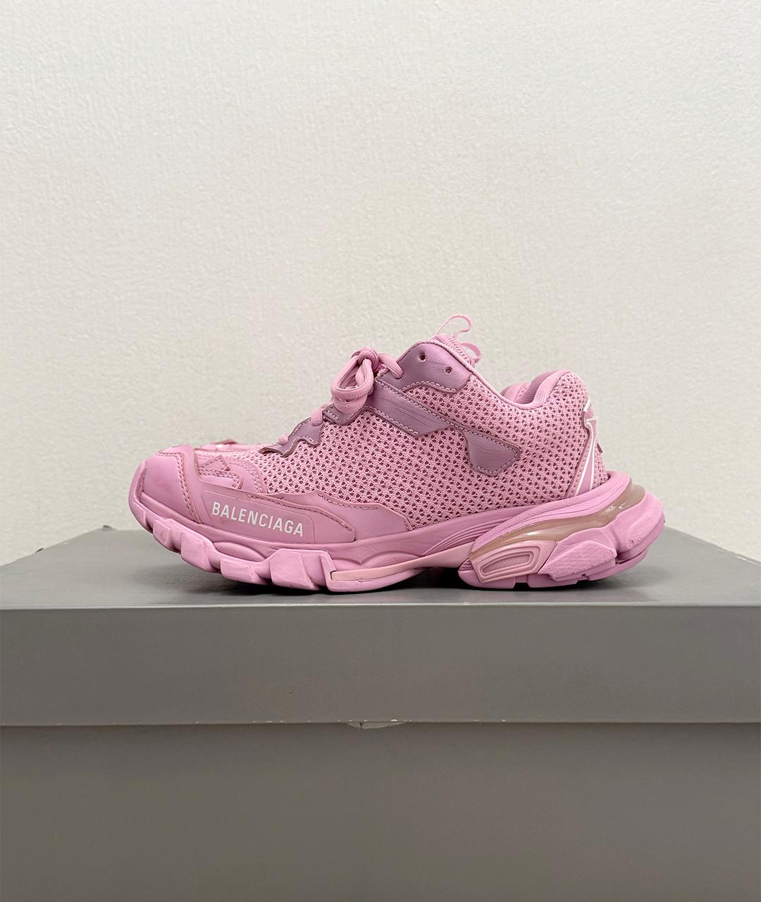 BALENCIAGA Розовые кроссовки, фото 8