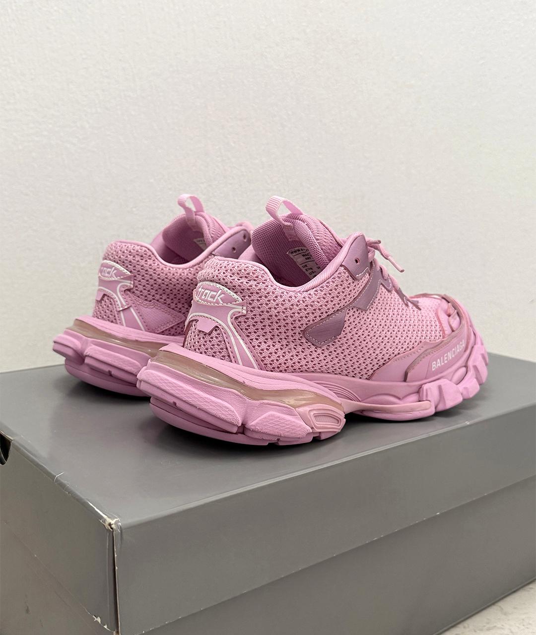 BALENCIAGA Розовые кроссовки, фото 3