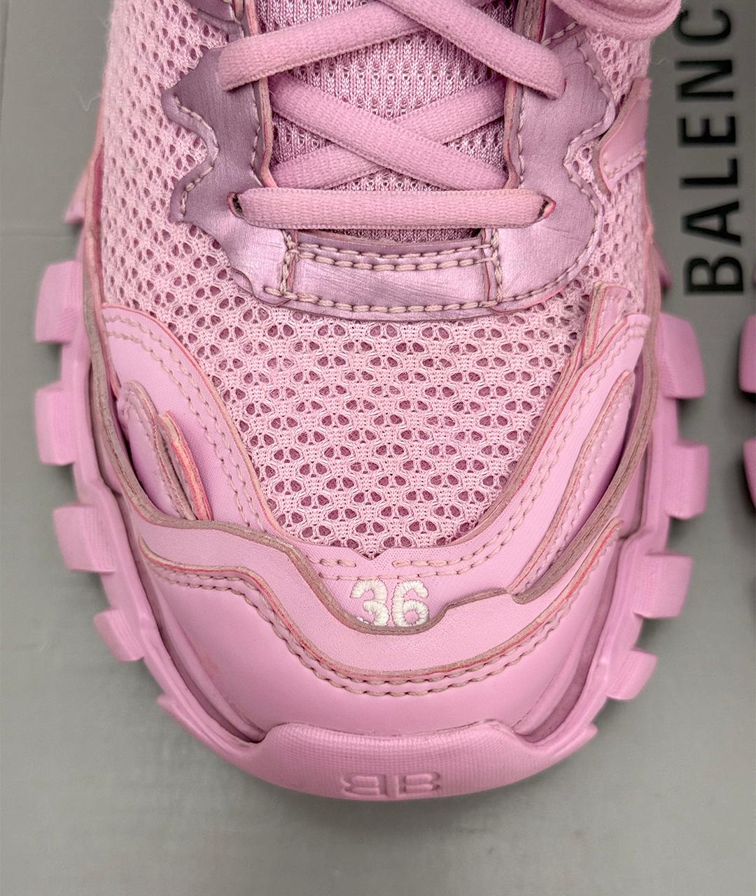 BALENCIAGA Розовые кроссовки, фото 6