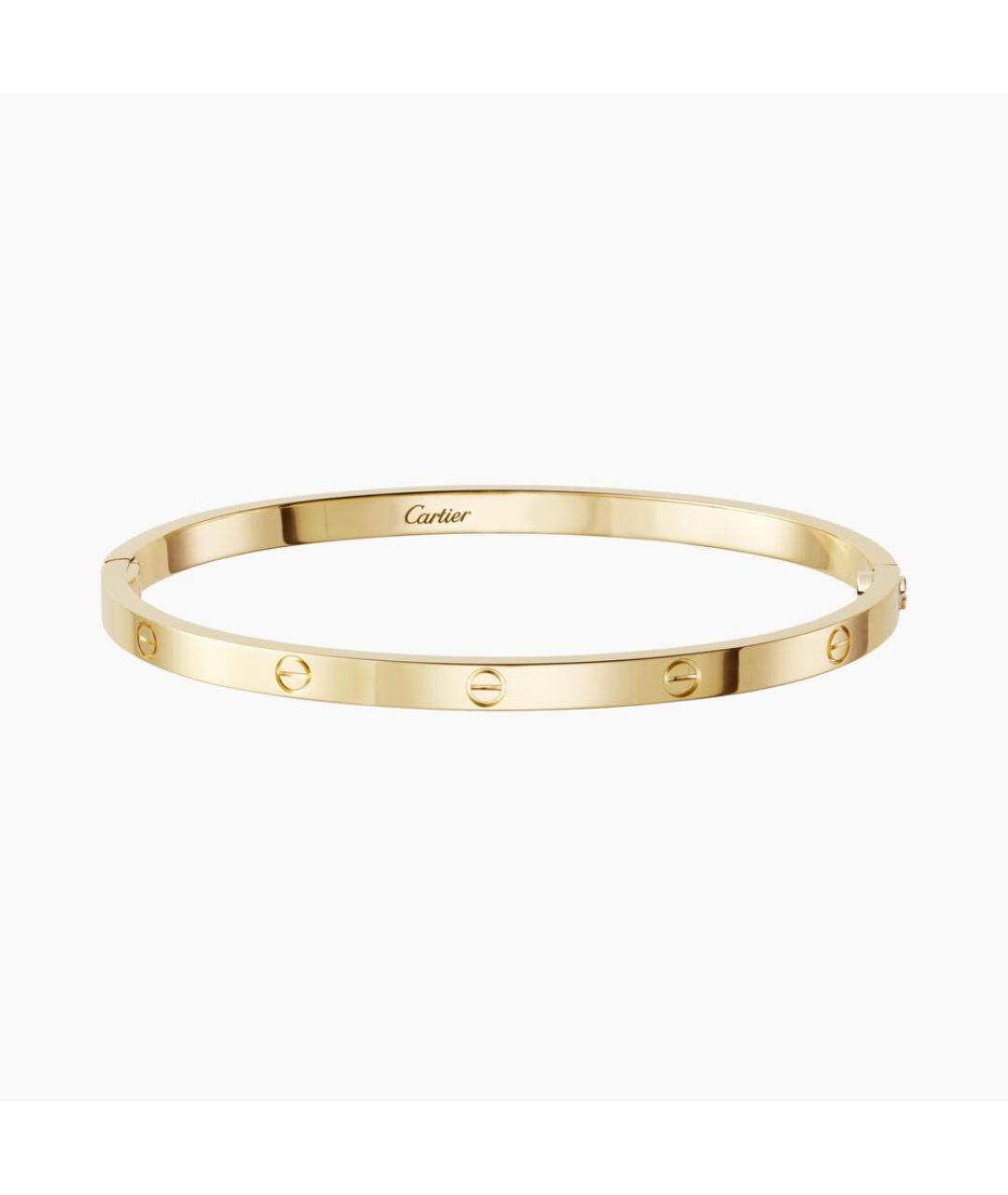 CARTIER Золотой браслет из желтого золота, фото 5