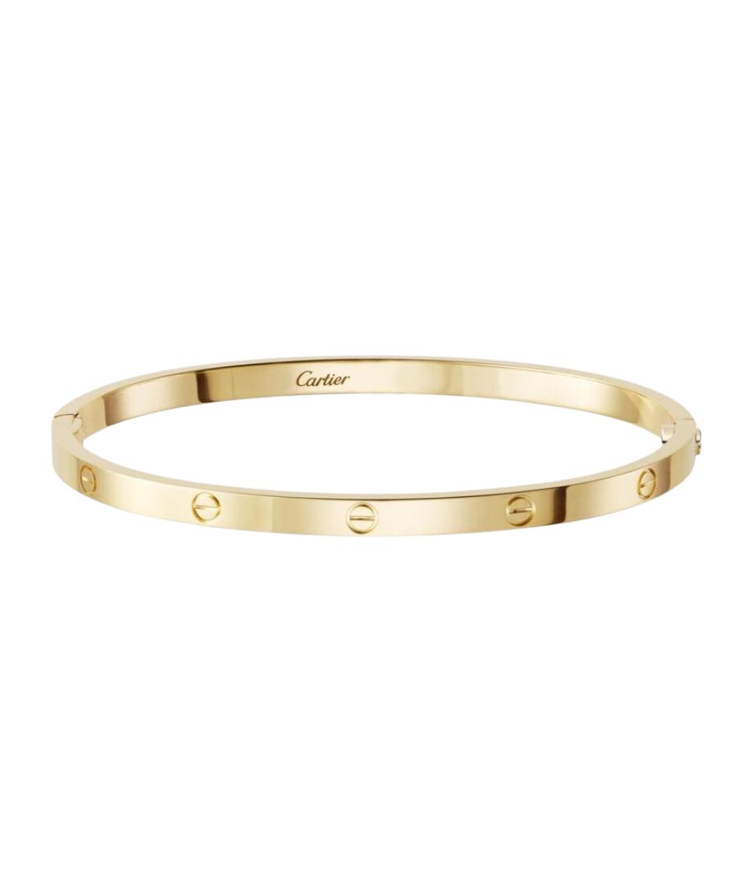 CARTIER Золотой браслет из желтого золота, фото 1