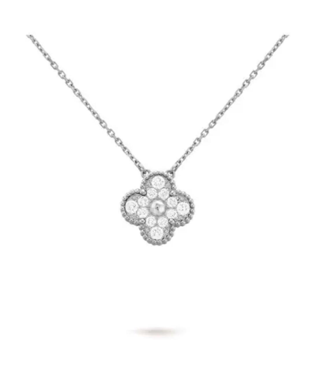 VAN CLEEF & ARPELS Белая цепочка из белого золота, фото 6