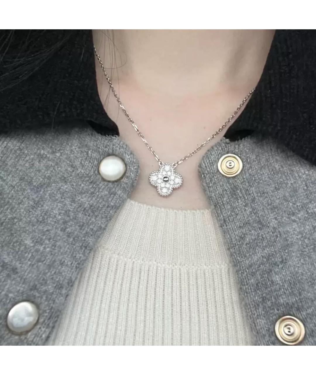 VAN CLEEF & ARPELS Белая цепочка из белого золота, фото 5