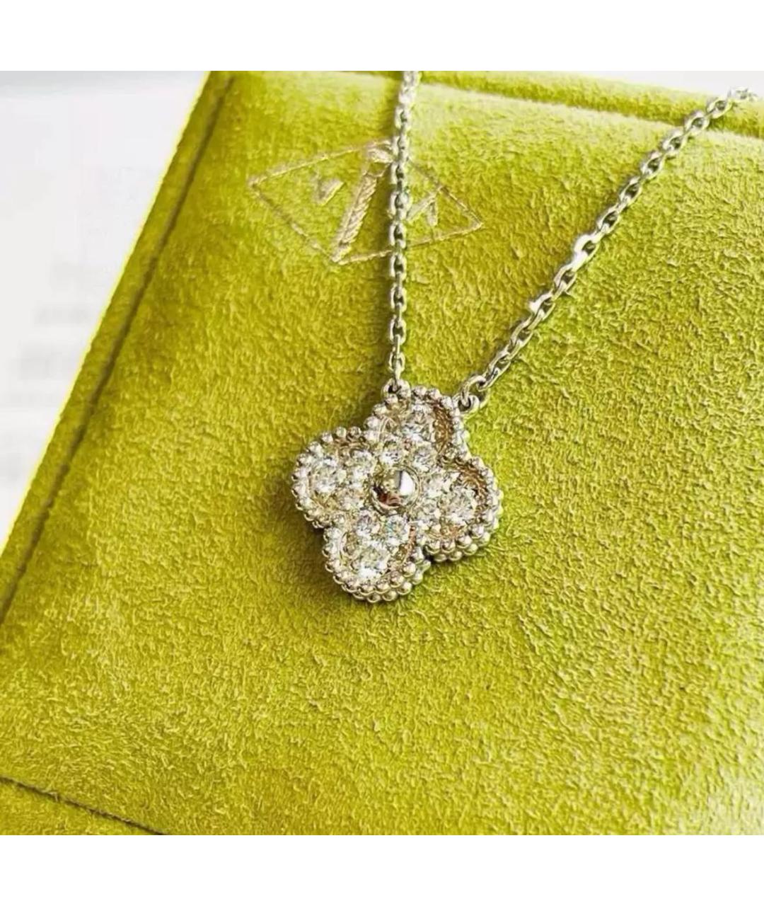 VAN CLEEF & ARPELS Белая цепочка из белого золота, фото 4