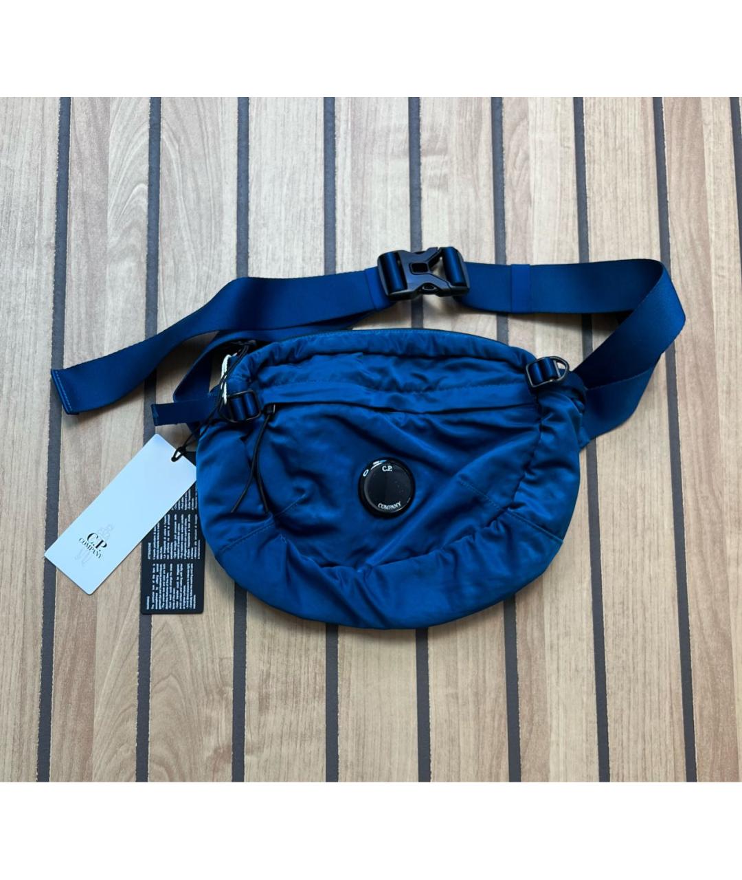CP COMPANY Синяя поясная сумка, фото 5