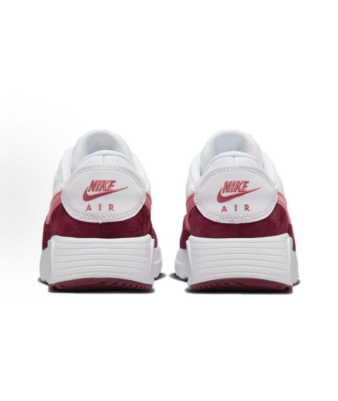 NIKE Белые текстильные низкие кроссовки / кеды, фото 5