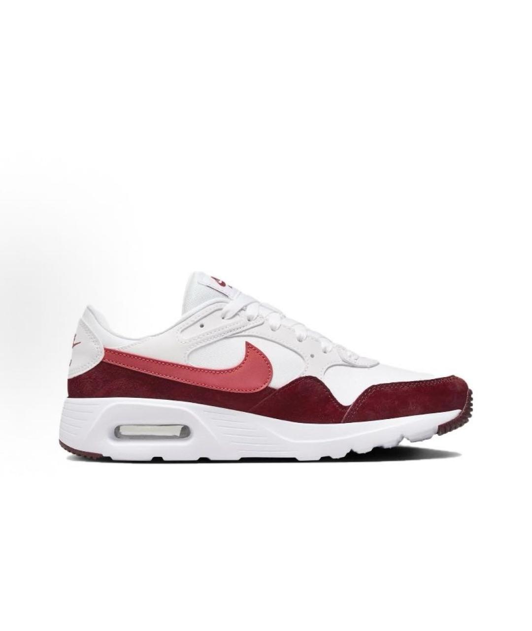 NIKE Белые текстильные низкие кроссовки / кеды, фото 7