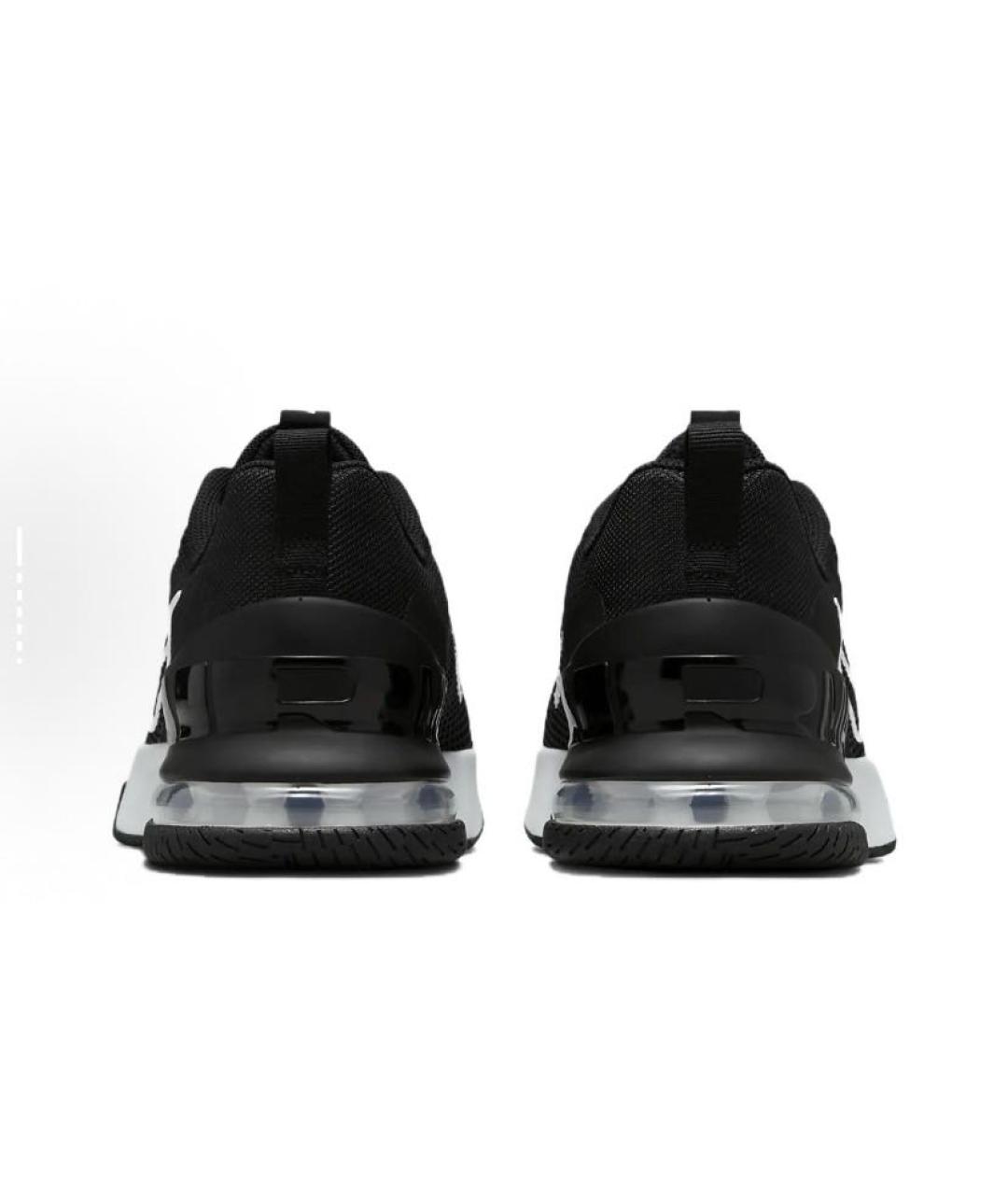 NIKE Черные текстильные низкие кроссовки / кеды, фото 4