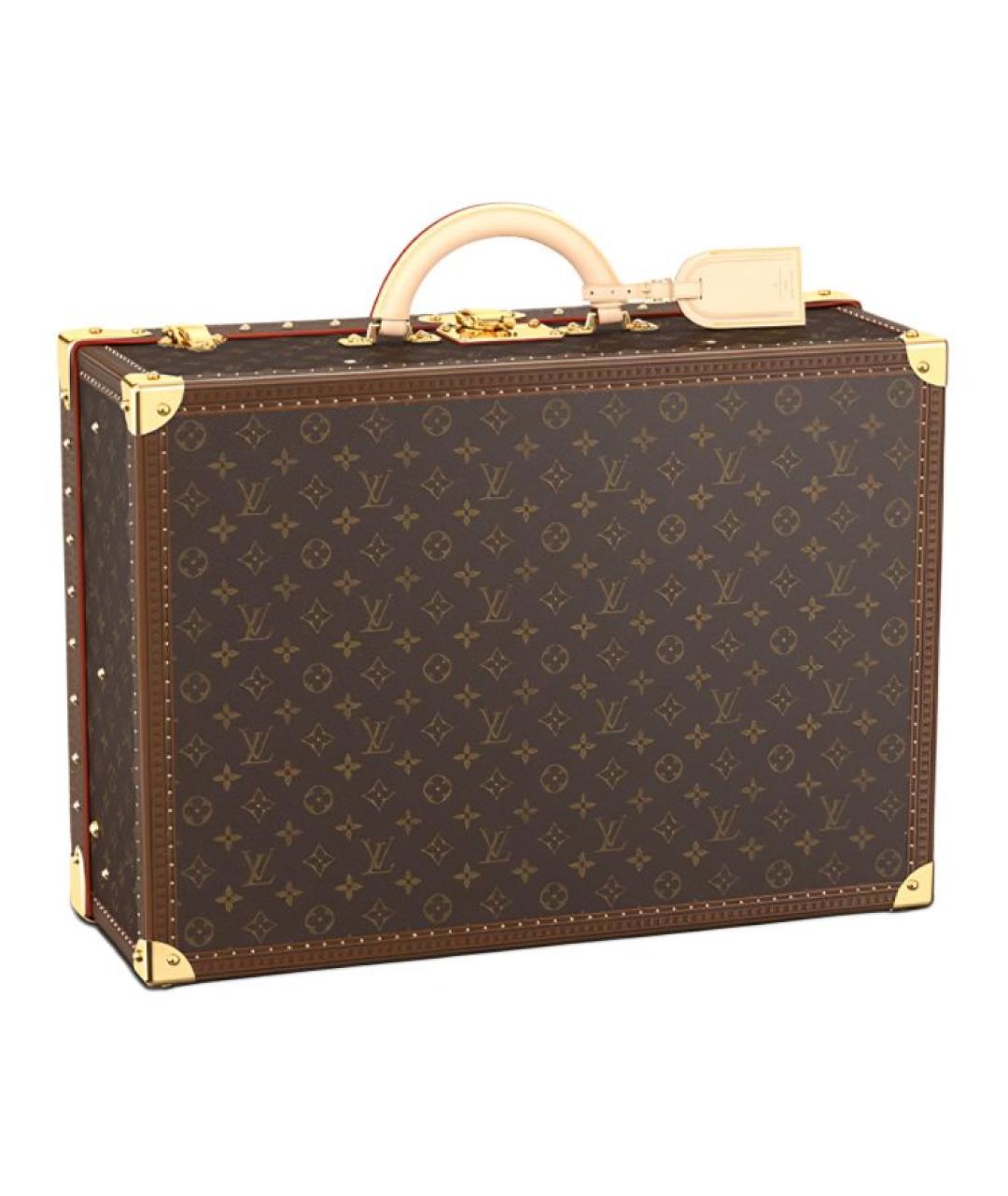 LOUIS VUITTON Коричневый чемодан, фото 1