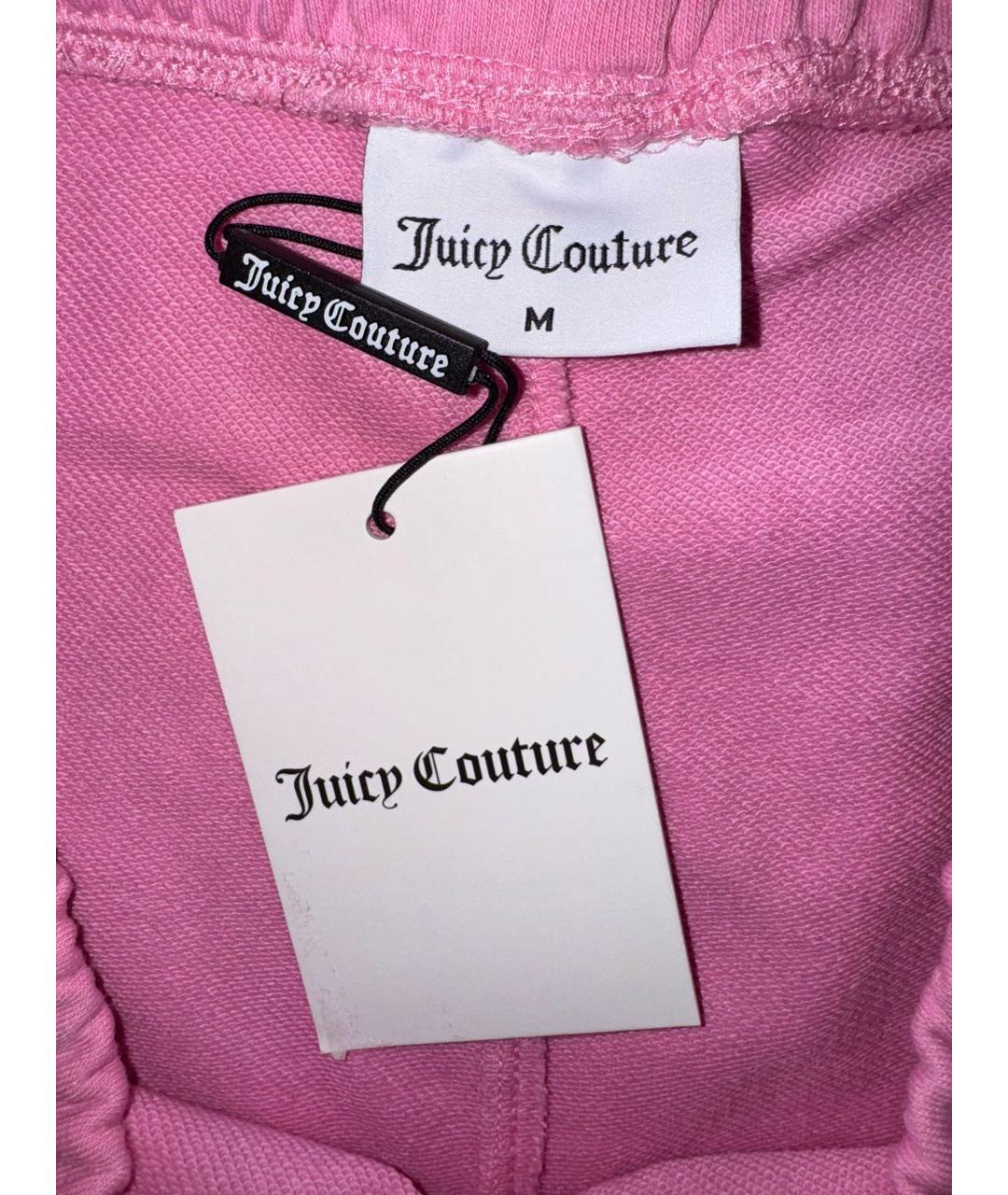JUICY COUTURE Розовые хлопковые шорты, фото 5