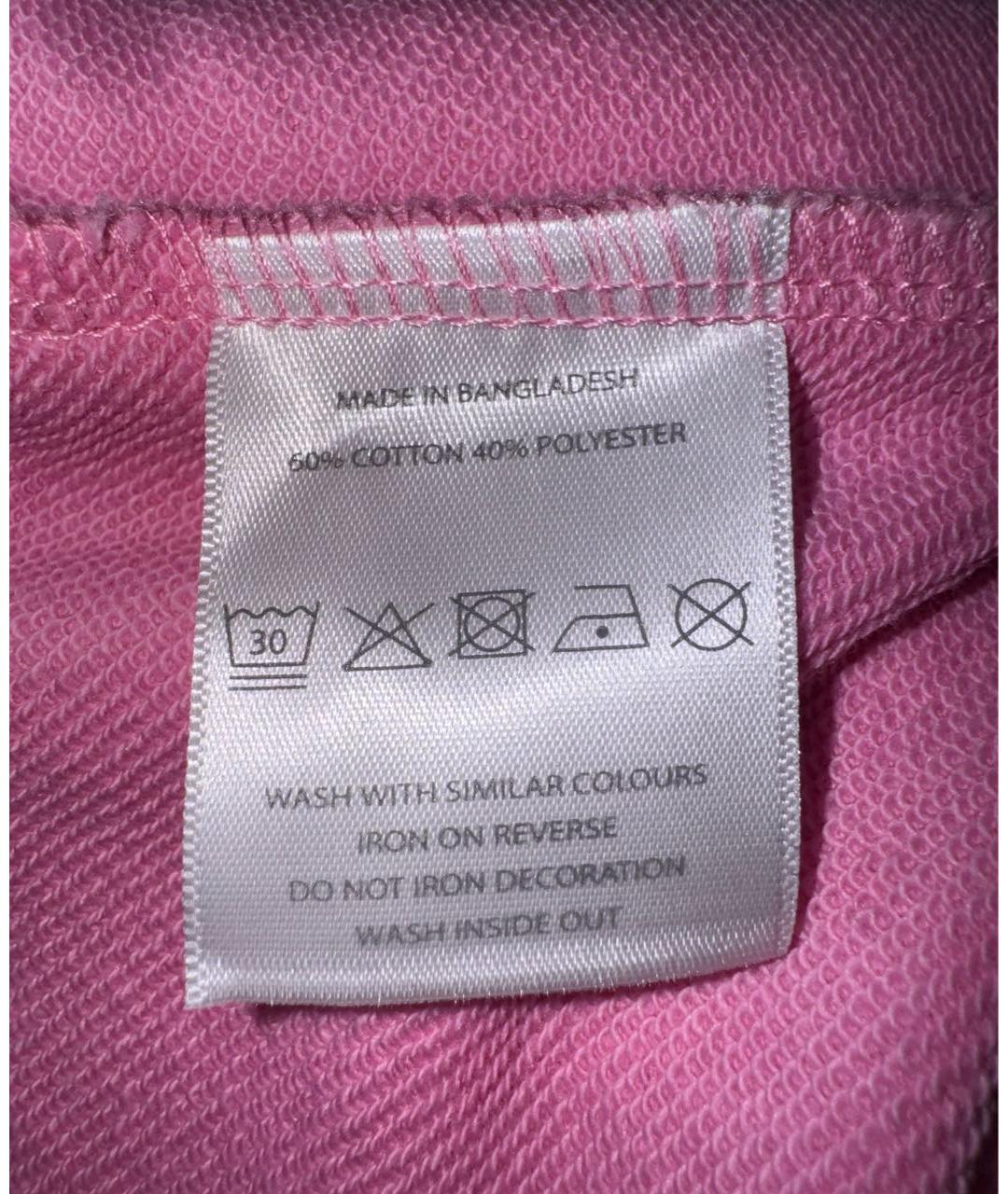 JUICY COUTURE Розовые хлопковые шорты, фото 7