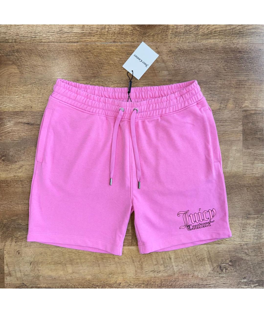 JUICY COUTURE Розовые хлопковые шорты, фото 9