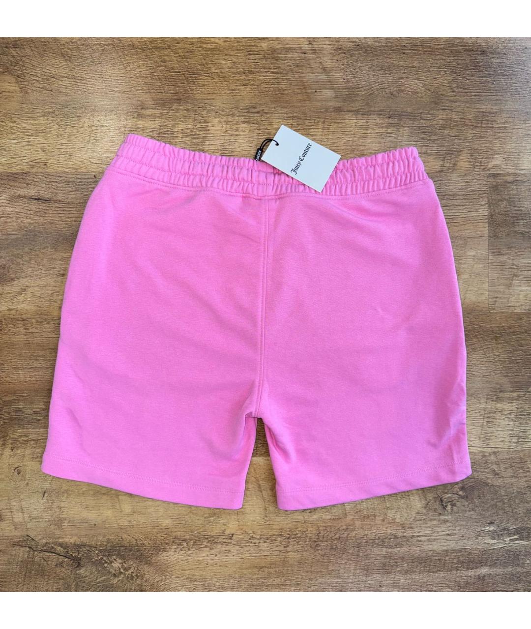 JUICY COUTURE Розовые хлопковые шорты, фото 2