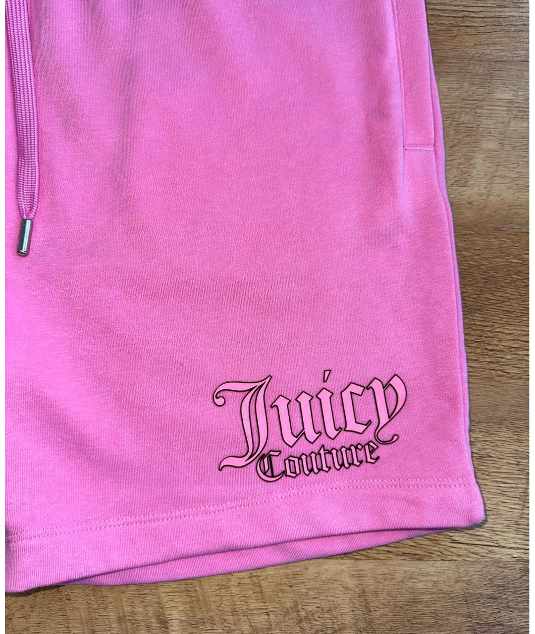 JUICY COUTURE Розовые хлопковые шорты, фото 8