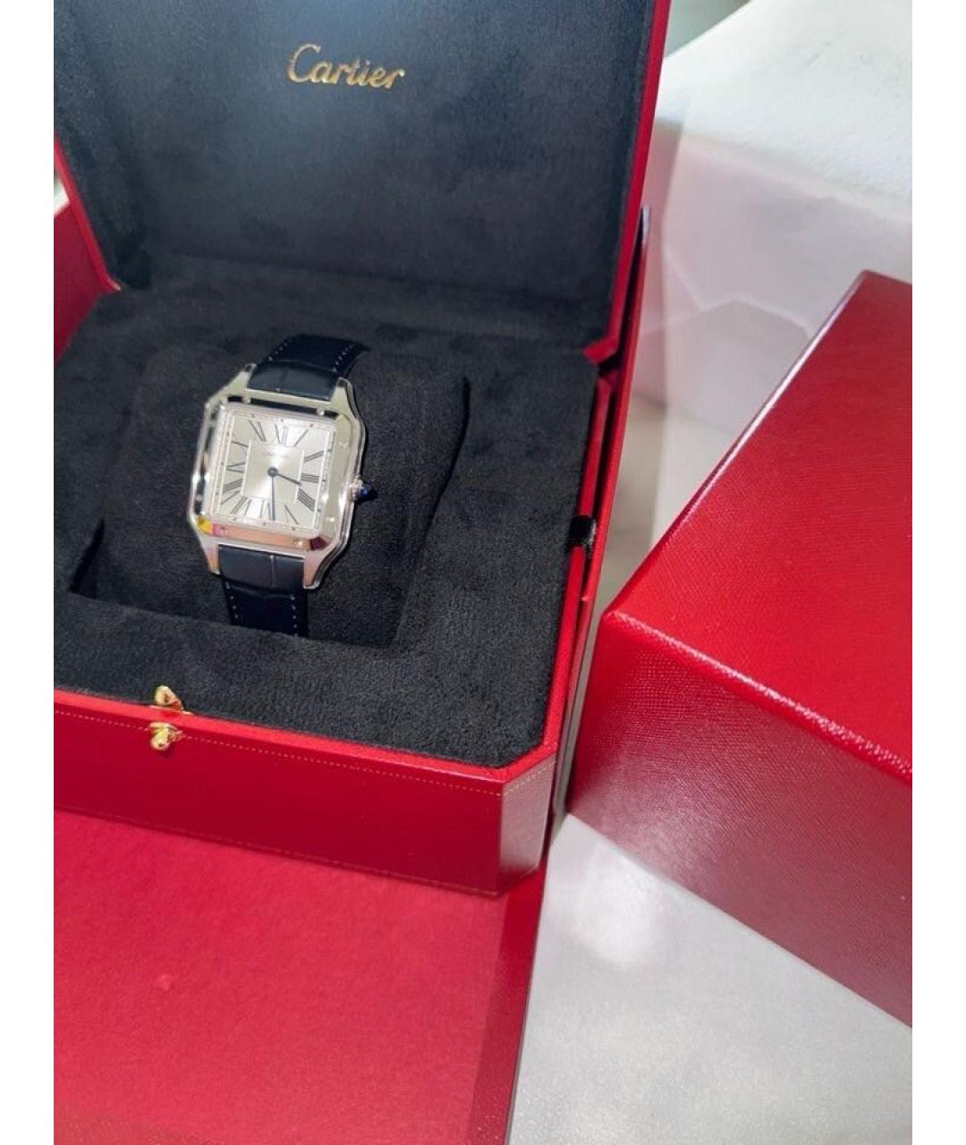 CARTIER Темно-синие часы, фото 5
