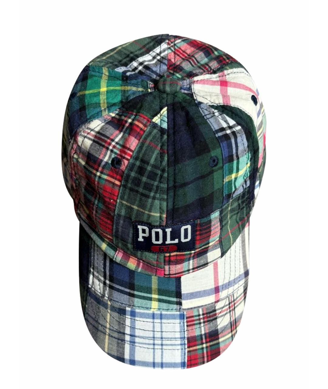 POLO RALPH LAUREN Мульти хлопковая кепка/бейсболка, фото 1