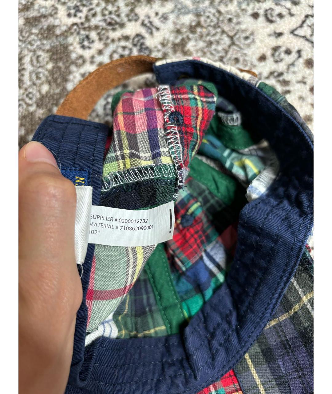 POLO RALPH LAUREN Мульти хлопковая кепка/бейсболка, фото 5