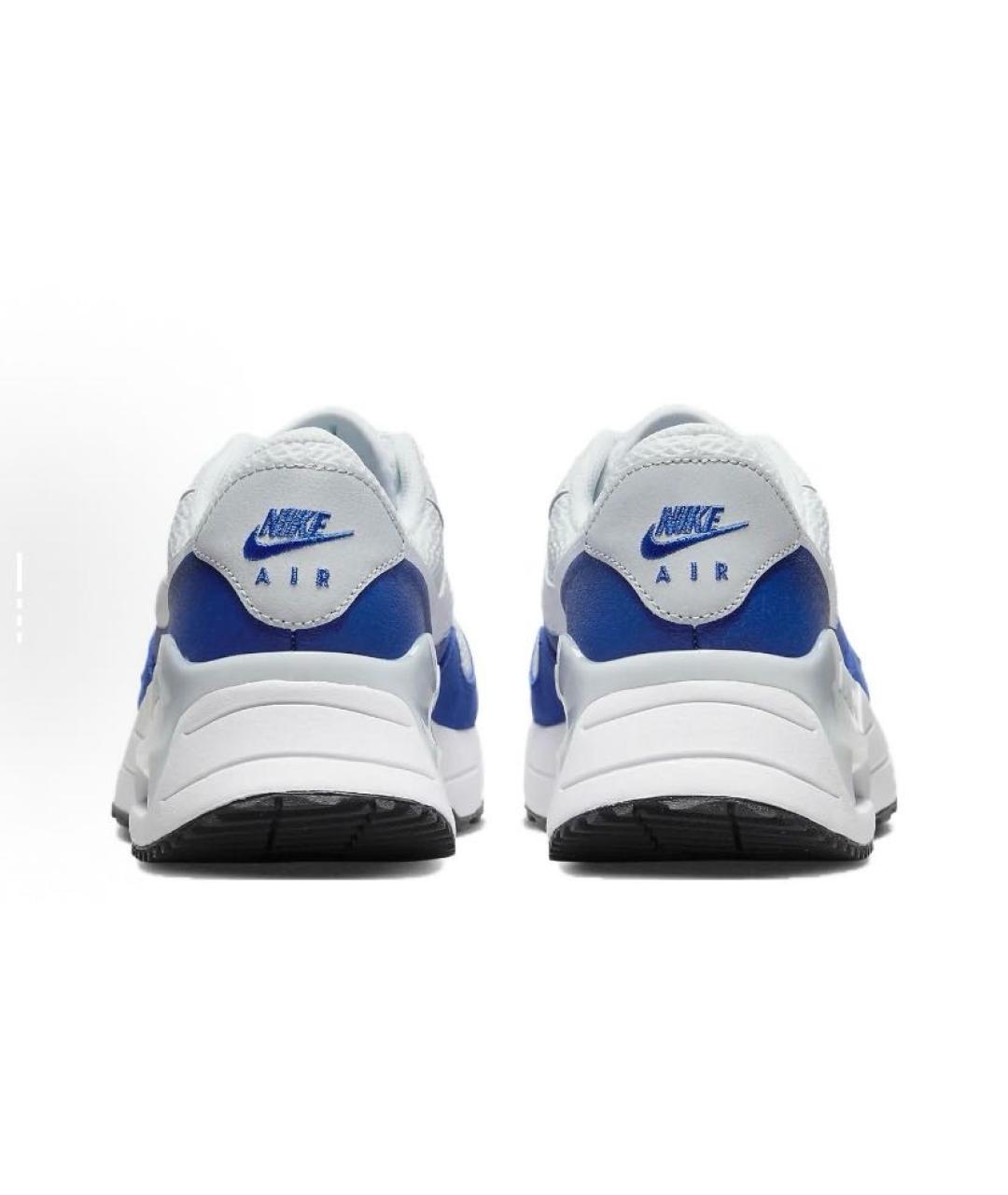 NIKE Синие текстильные низкие кроссовки / кеды, фото 5